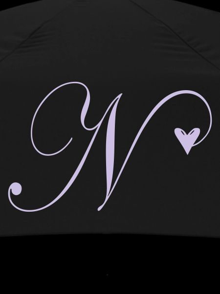Monogram N Heart Vine