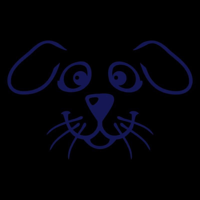 Dog Face Small Happy Pet Head Cute