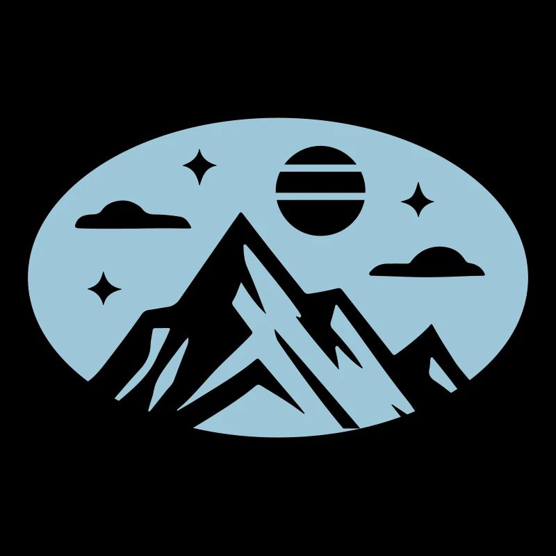 Icône des montagnes