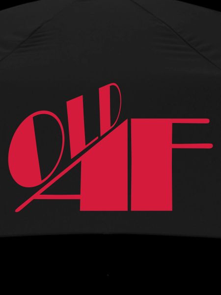 old AF Text Logo