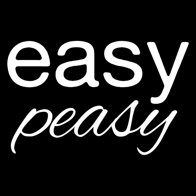 easy peasy