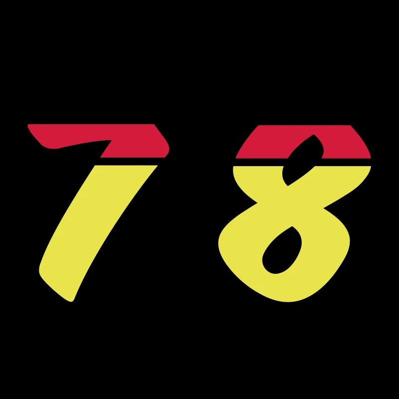 78 Number Symbol Germany
