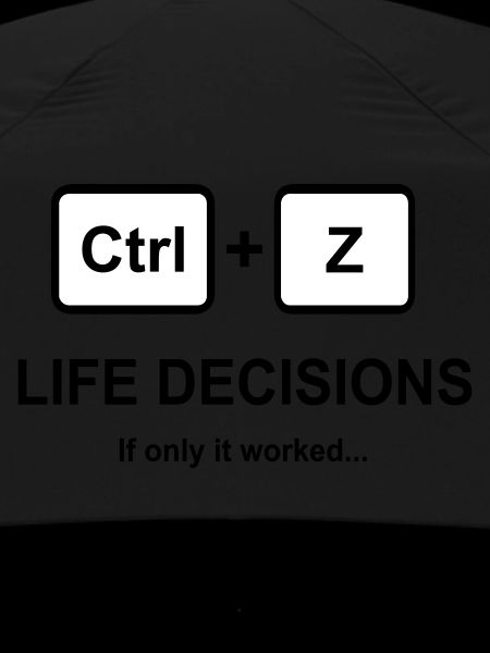 Ctrl + Z Life Decisions