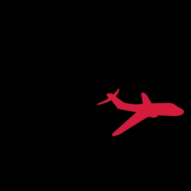 logo pulse frequency heartbeat line airplane airpl