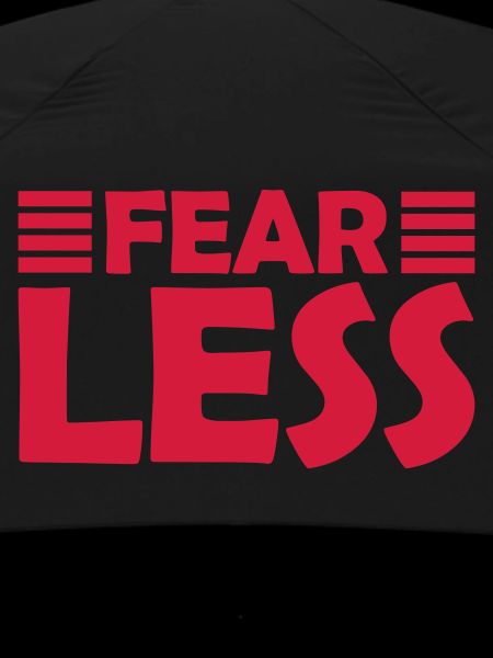 fearless Text Quote Design