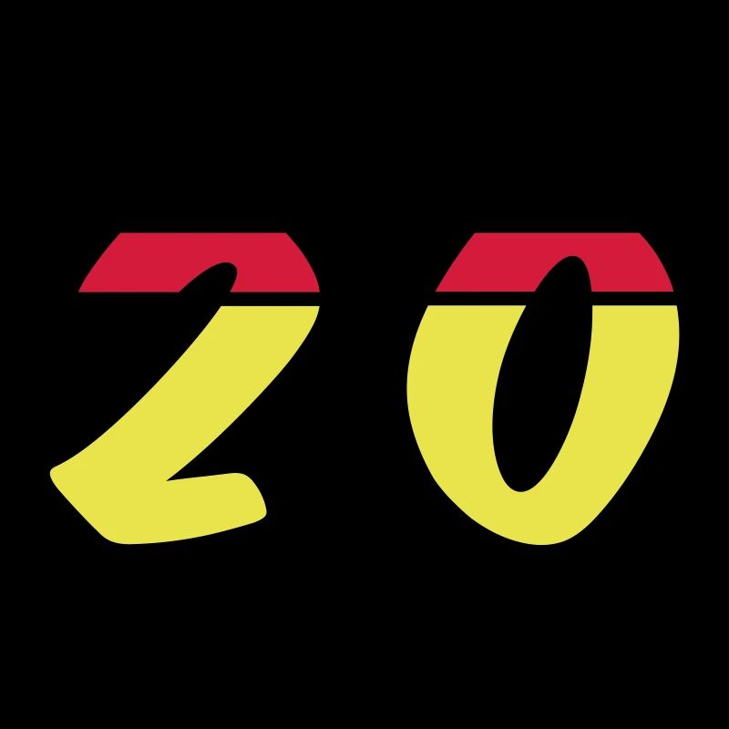 20 Zahl symbol Germany