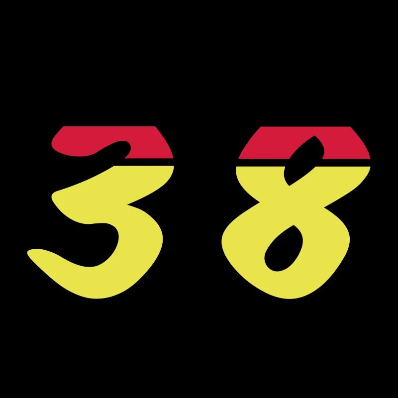 38 Symbole numérique Allemagne