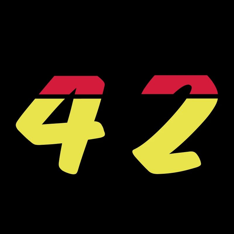 42 Number symbol Germany