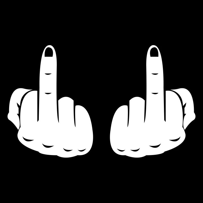 mittelfinger hands