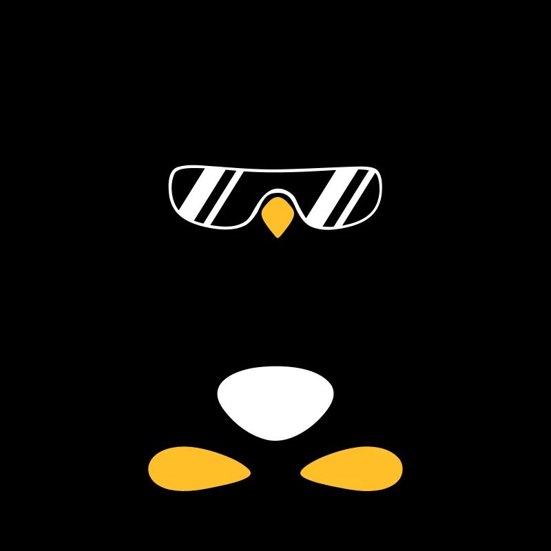 Penguin Bodybuilder Lunettes de soleil Casque Muscles