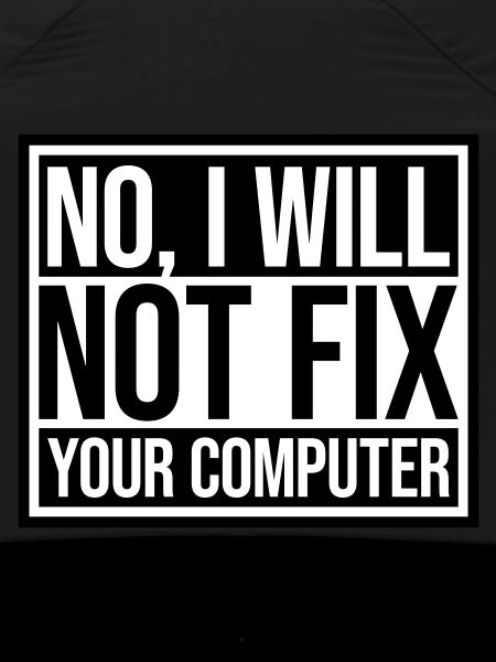 not fix your computer