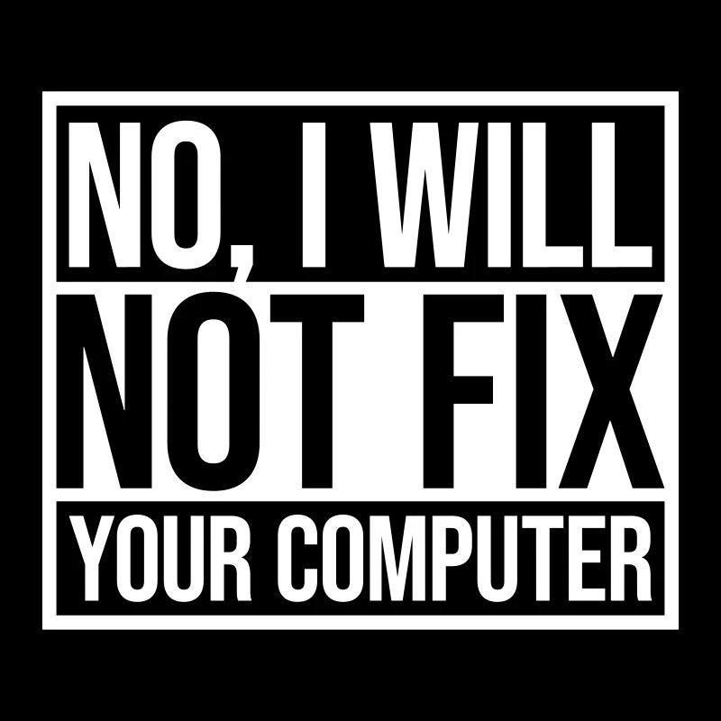 not fix your computer