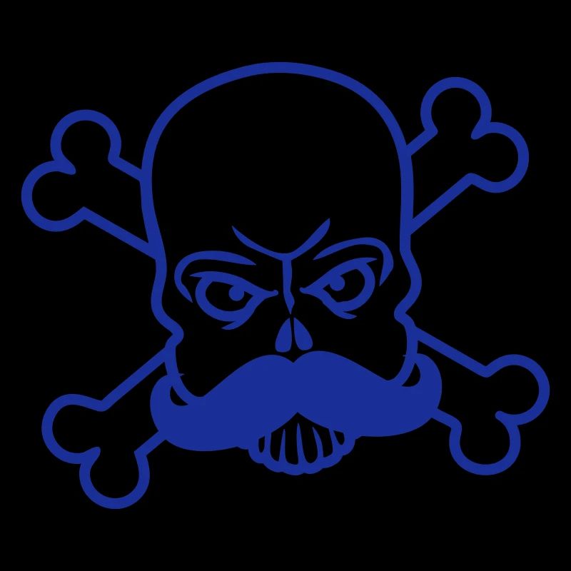 M. Sir M. Barbe Crâne Crâne Squelette d’os