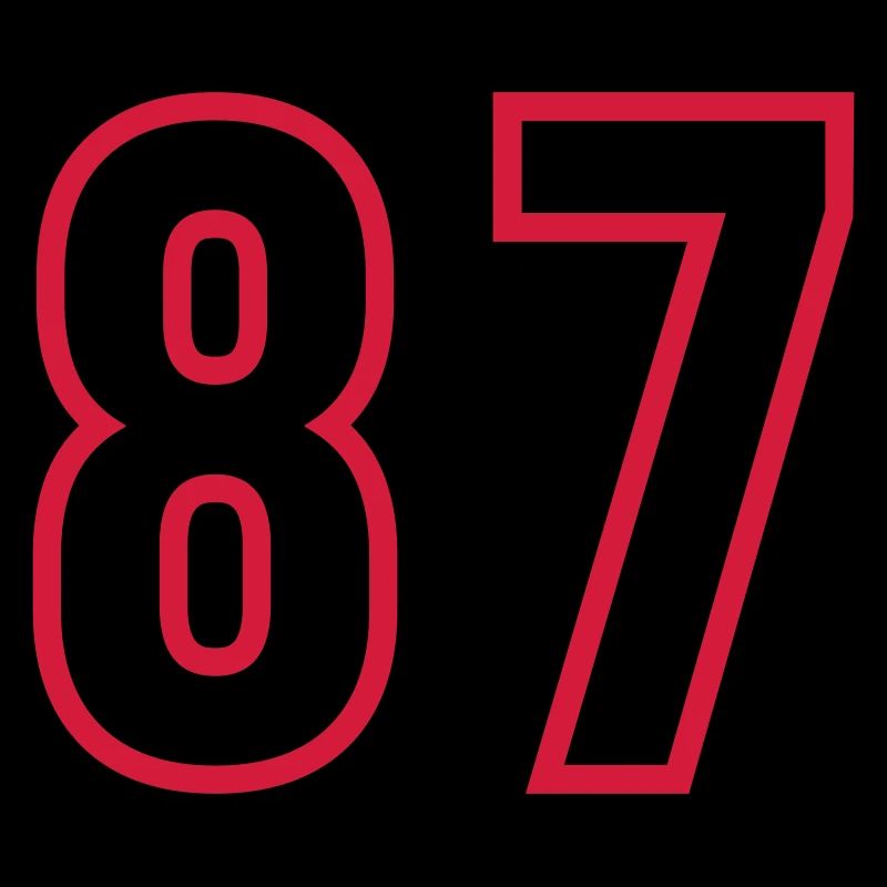 87 Number Years Leotard