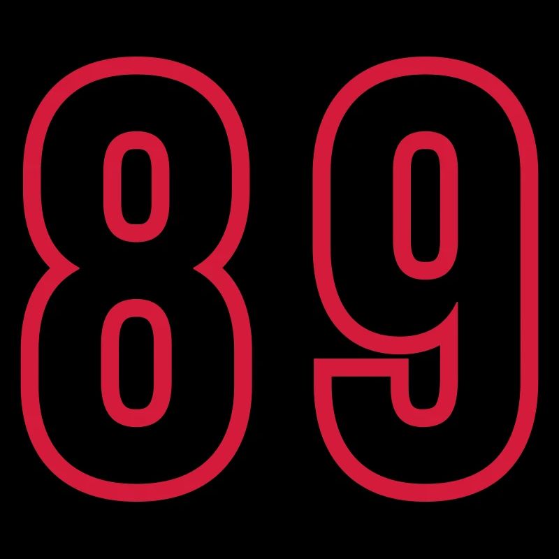 89 Number Years Jersey