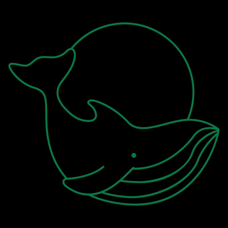 Cercle de baleine mignon