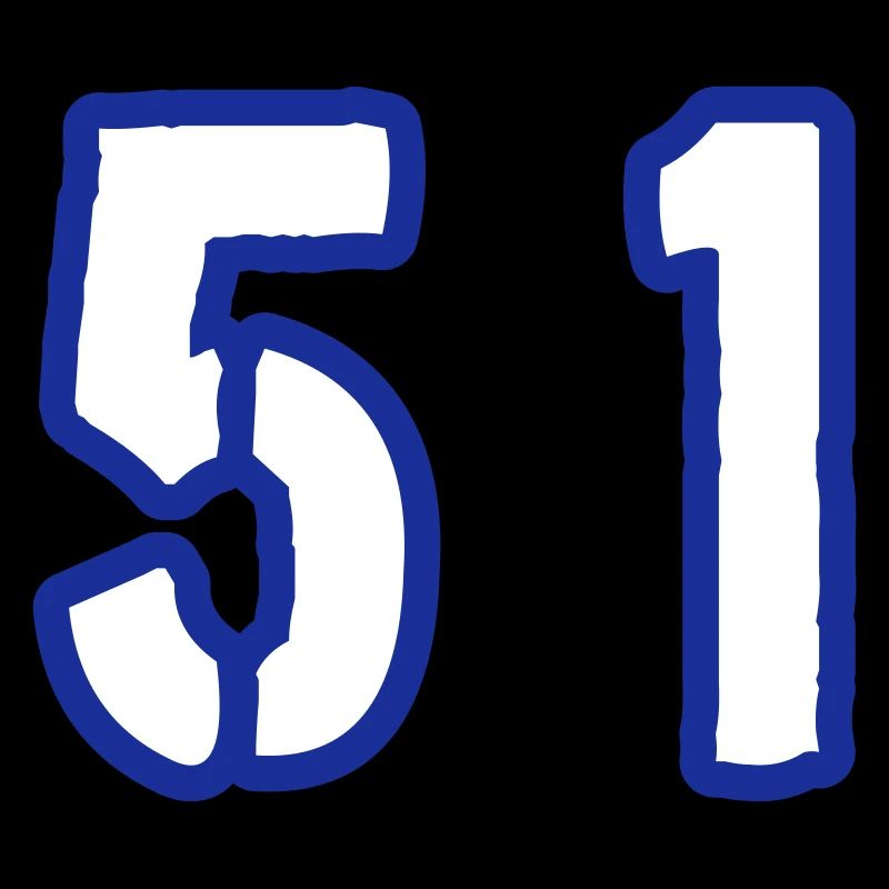 51 Symbole numérique