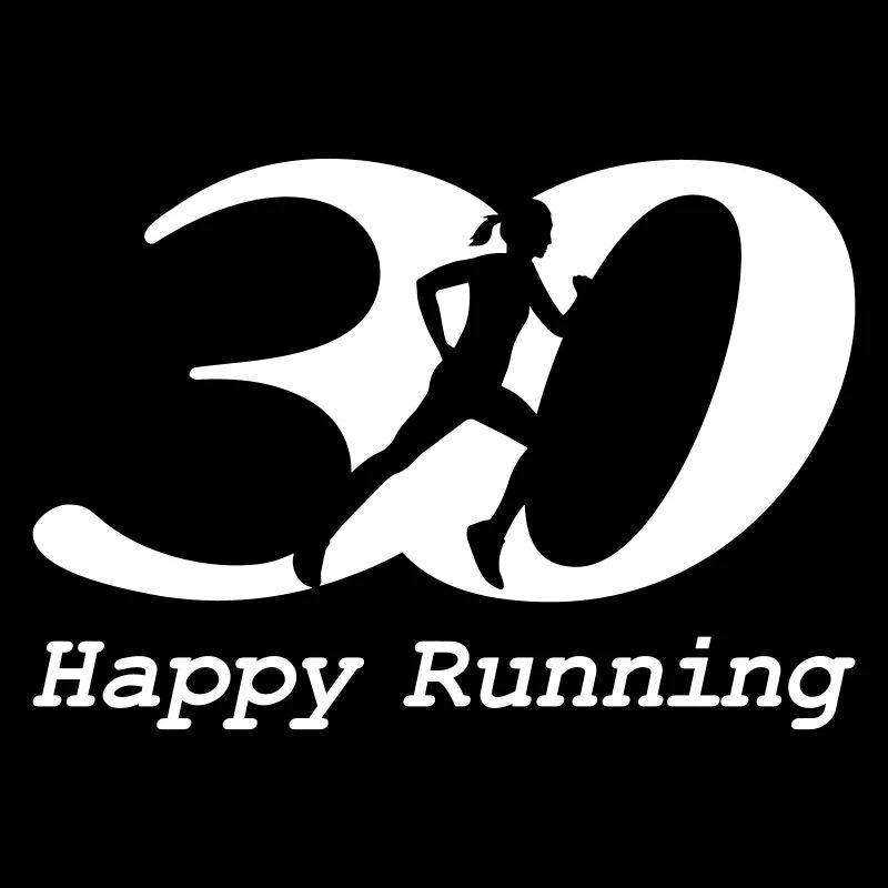 30. Geburtstag einer Läuferin