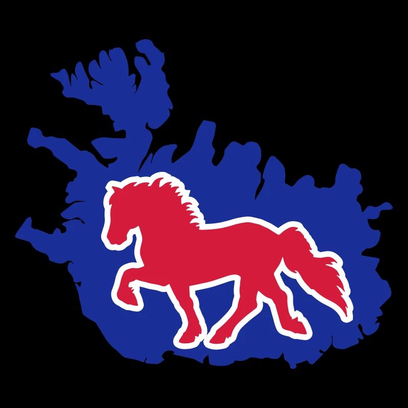 Tölter Iceland Map