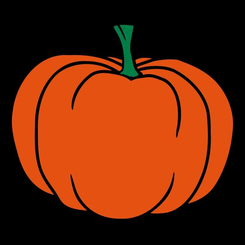 Pumpkin Comic Halloween Vegetables