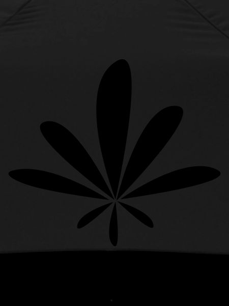 Hemp leaf rounded