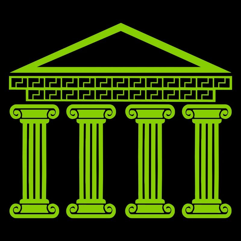 griechisches antikes gebäude