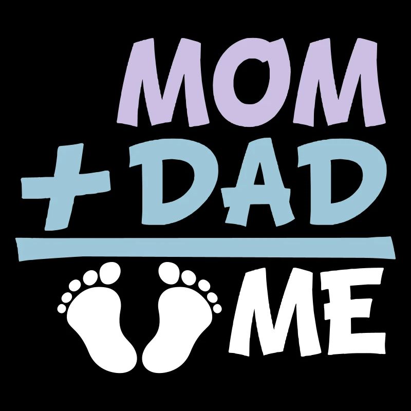Maman Plus Papa Moi Enceinte Ventre Grossesse