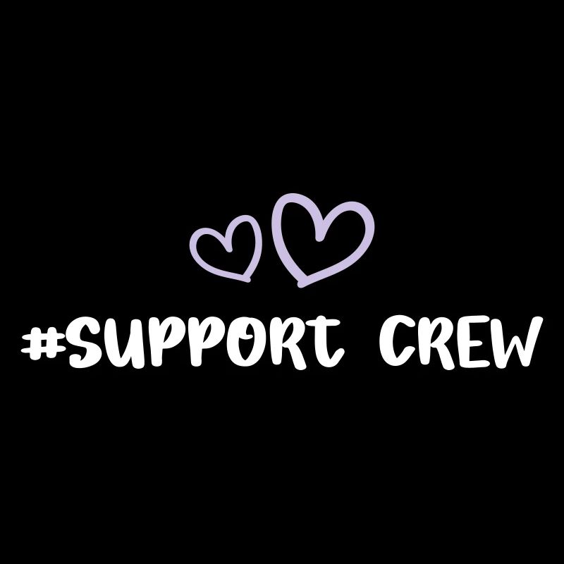 Support Crew Heart Love
