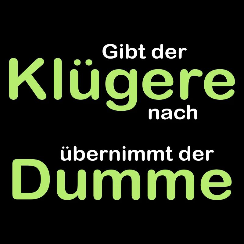 Le plus intelligent cède