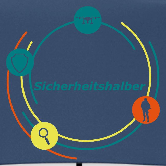 Sicherheitshalber Regenschirm