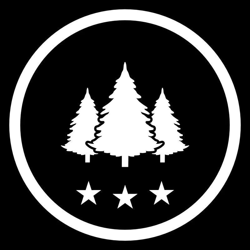 Sapin forestier arboré