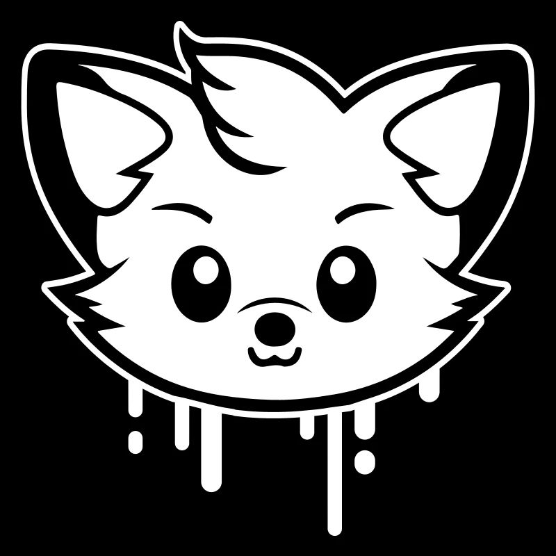 Fox Head Comic Mignon