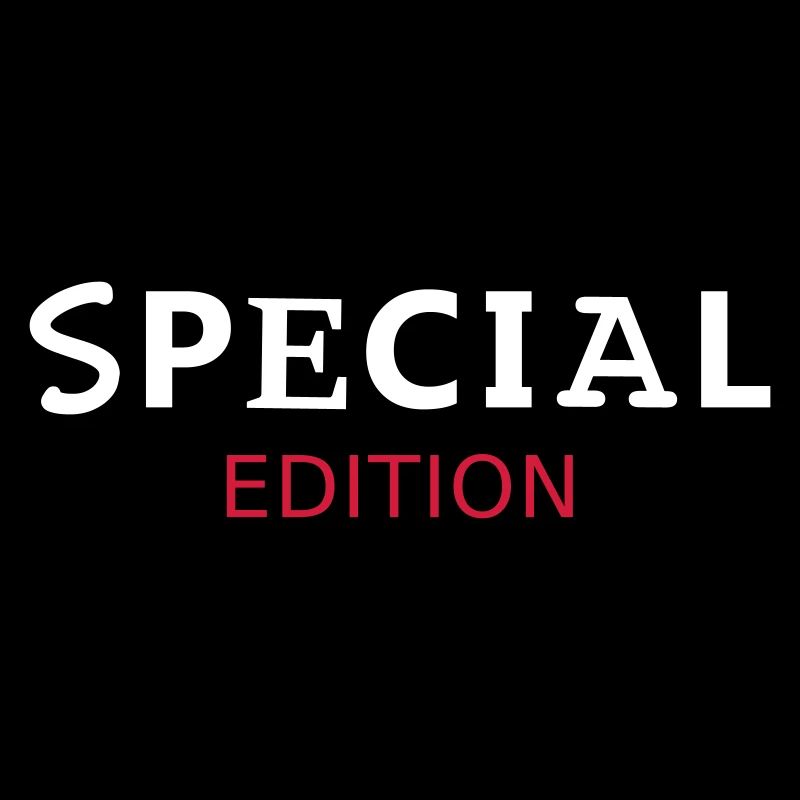 Special Edition Premium lettering