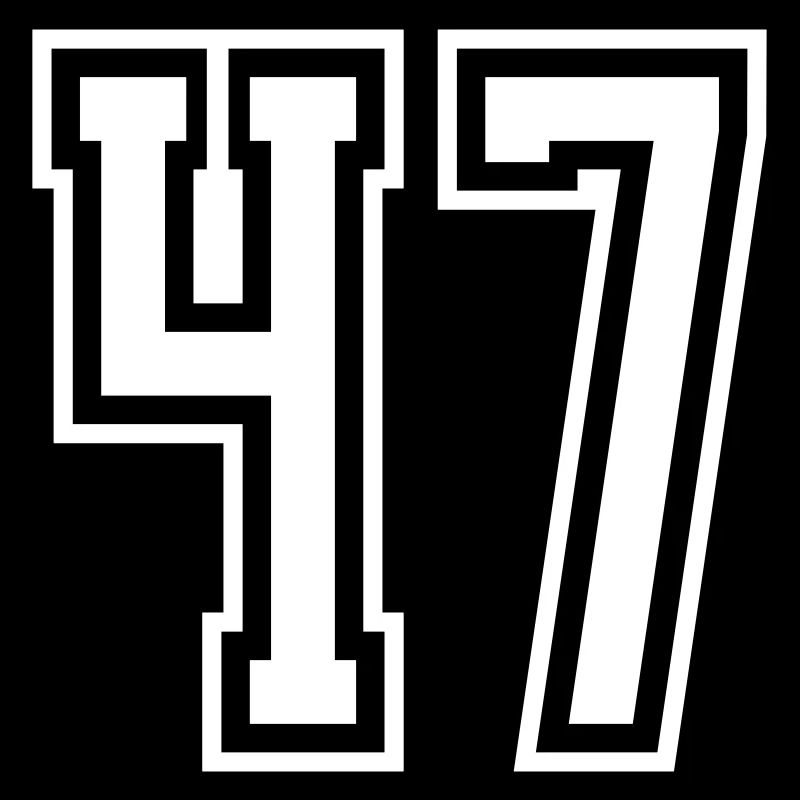 47 Zahl nummer