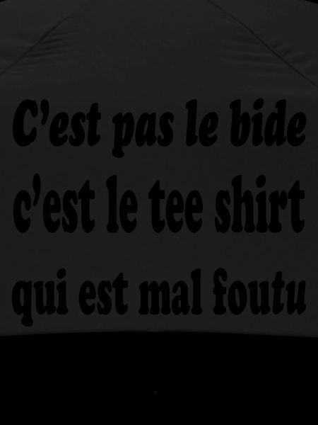 Tee shirt mal foutu