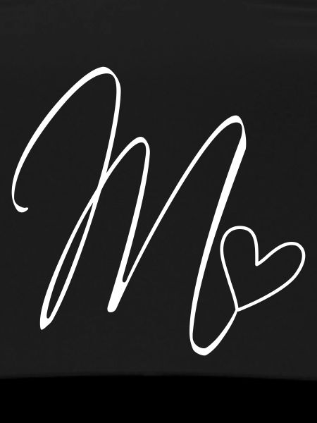 Letter M Letter-M Calligraphy