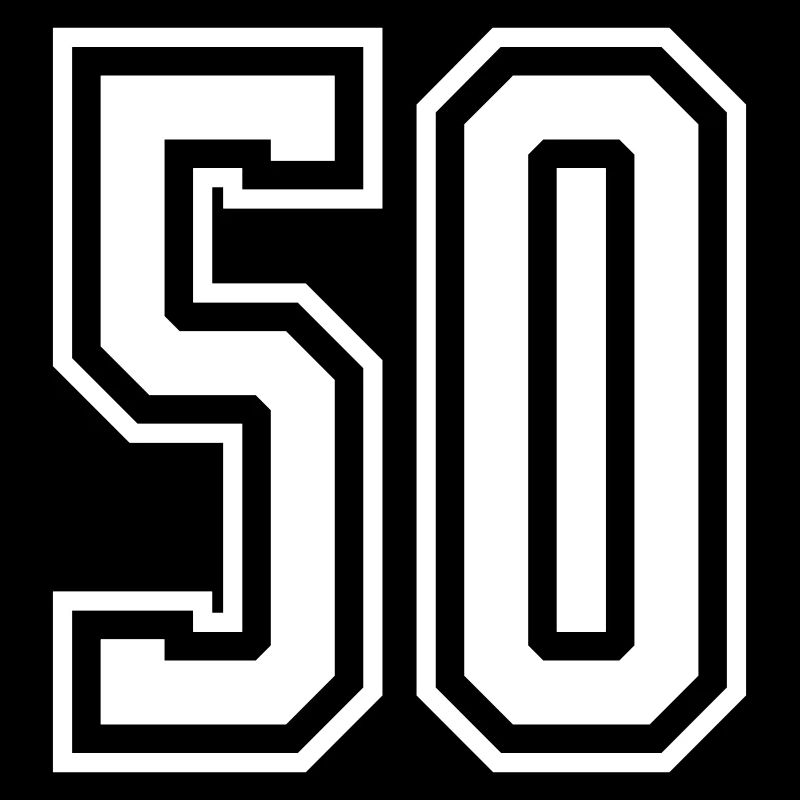 50 Zahl nummer