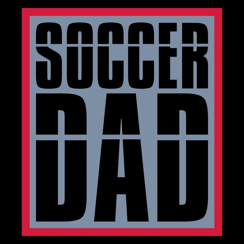 Cool Soccer Dad Logo