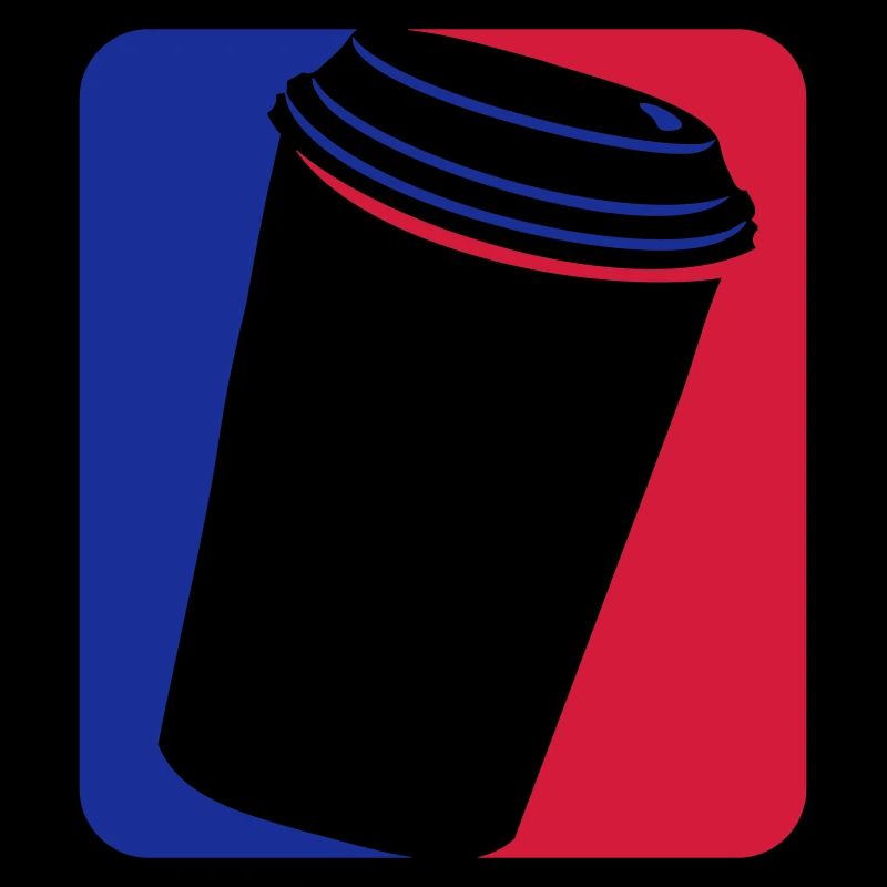 Blue Red Coffee Mug