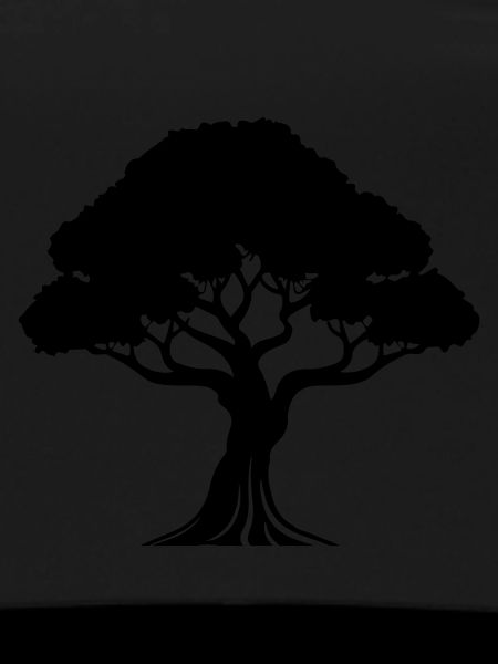 Tree Symbol Silhouette