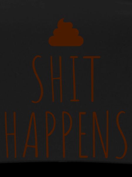 Feces pile shit happens