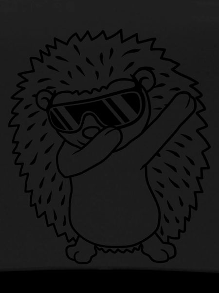 dabbing hedgehog dab dance