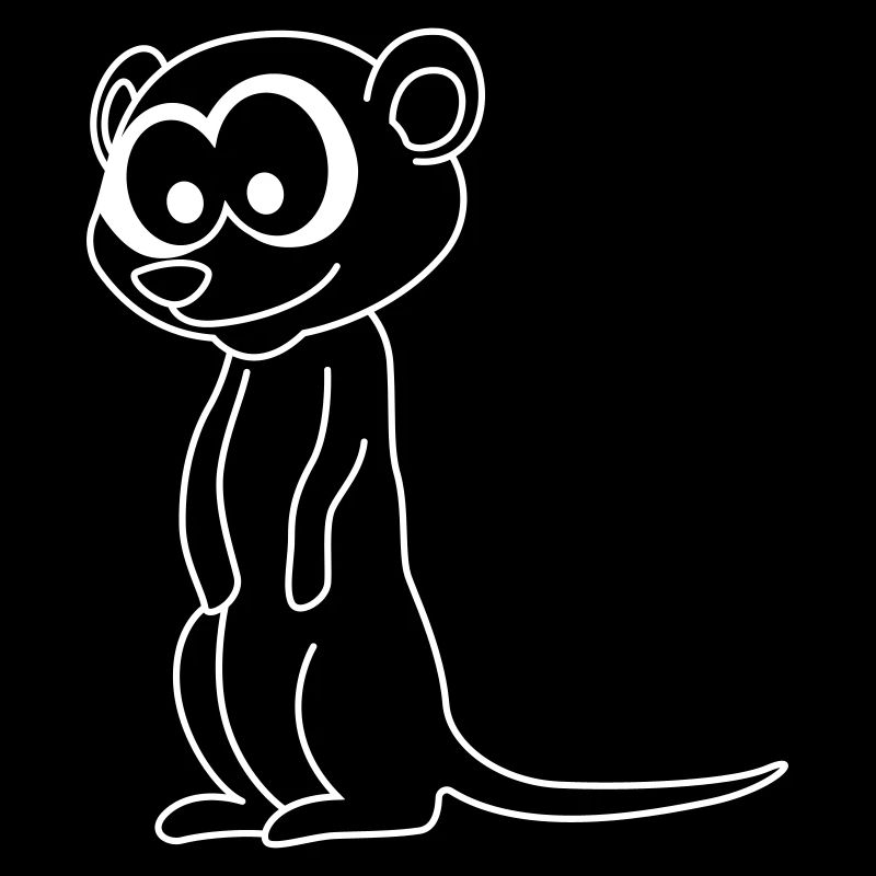 Suricate Comic Animal