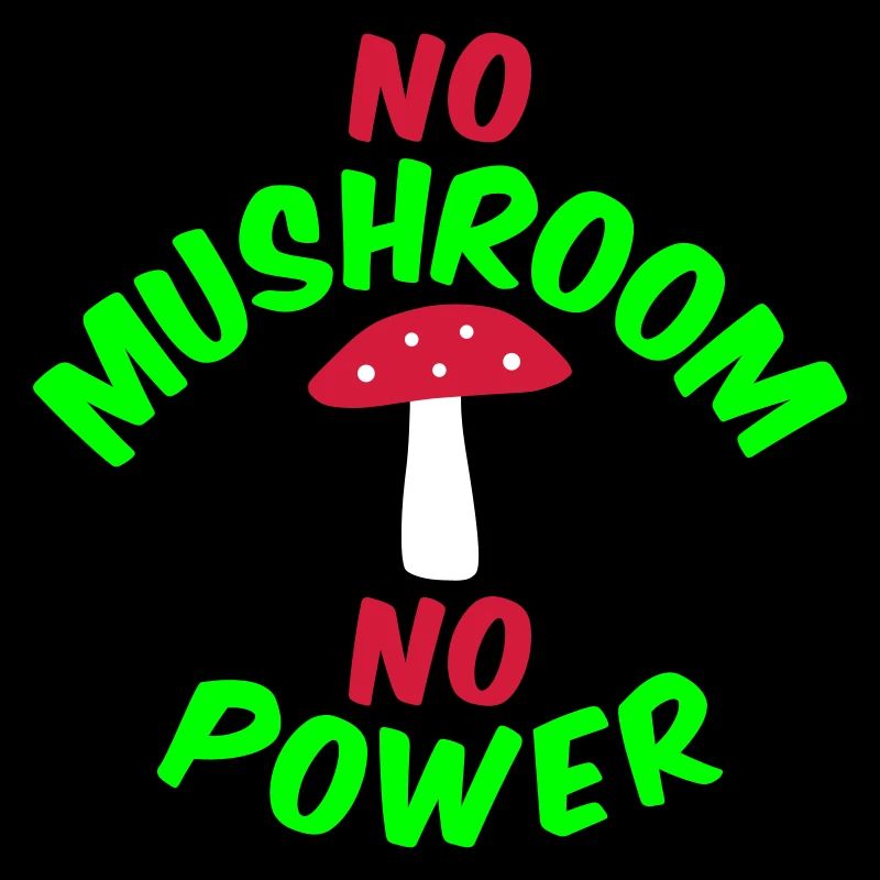 No mushroom no power (fly agaric)