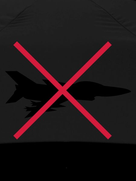 No Fighter Planes Shield