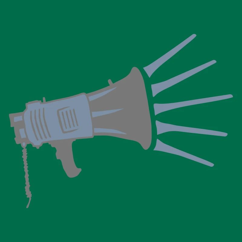 Propaganda Megaphone loud speech