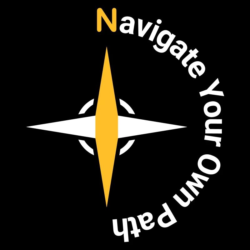 Navigate Your Own Path - Kompass Design