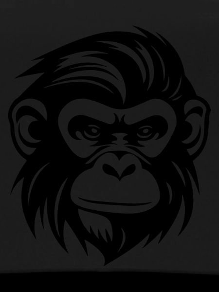 Affe Kopf