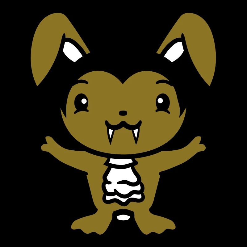 Lapin Vampire Sharp Longues Dents Halloween Costume