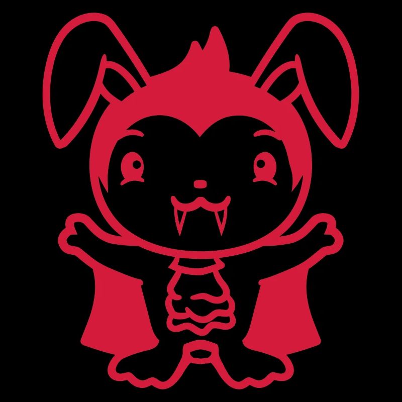 Lapin Vampire Sharp Longues Dents Halloween Costume